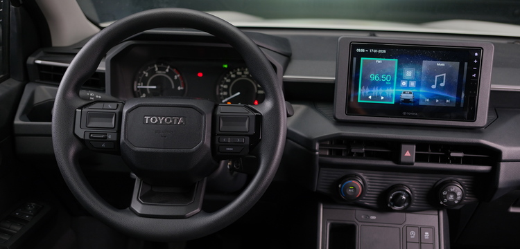 Khoang lái rộng rãi, tiện nghi