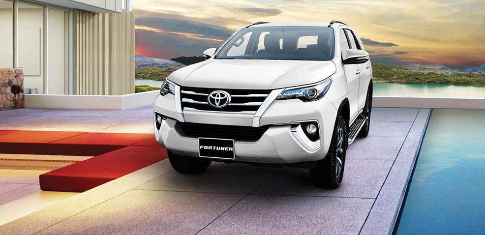 Dự trù kinh phí Toyota Fortuner 2017 máy xăng nhập khẩu chính hãng