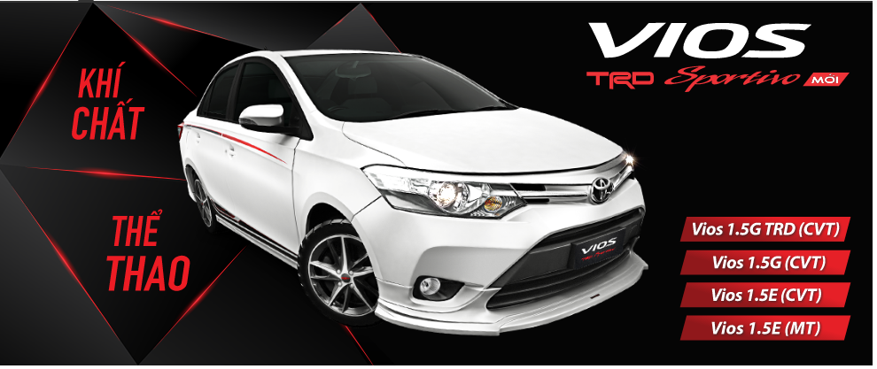 Dự trù chi phí mua xe Toyota Vios mới nhất